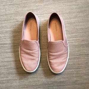 Vince Light Pink Slip-on Shoes
